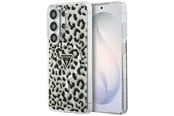 Mobil - Covers & Cases - GUESS IML Leopard Print Triangle MagSafe Case for Samsung Galaxy S26 Ultra - Black - 3666339613891