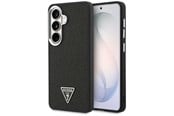Mobil - Covers & Cases - GUESS Fixed Glitter Triangle MagSafe case for Samsung Galaxy S26 - black - 3666339613518