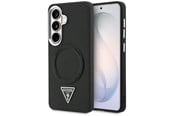 Mobil - Covers & Cases - GUESS Embossed Ring Triangle Logo MagSafe case for Samsung Galaxy S26 - black - 3666339613860