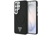 Mobil - Covers & Cases - GUESS Embossed Ring Triangle Logo MagSafe Case for Samsung Galaxy S26 Ultra - Black - 3666339613877