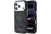 Mobil - Covers & Cases - GUESS 4G & Big Resin Logo Case for iPhone 17 Pro Max / 18 Pro Max - Black - 3666339653637