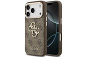 Mobil - Covers & Cases - GUESS 4G Big 4G Classic Logo Case for iPhone 17 Pro Max / 18 Pro Max - Brown and Gold - 3666339651077