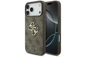 Mobil - Covers & Cases - GUESS 4G Big Logo Case for iPhone 17 Pro Max / 18 Pro Max - Brown - 3666339650704