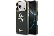 Mobil - Covers & Cases - GUESS IML 4G Script Metal Case for iPhone 17 Pro / 18 Pro - Black - 3666339655860