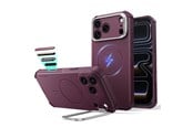 Mobil - Covers & Cases - ESR Cyber Tough Kickstand MagSafe case for iPhone 18 Pro Max / 17 Pro Max - dark cherry - 4894240304020