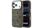 Mobil - Covers & Cases - GUESS 4G & Big Resin Logo Case for iPhone 17 Pro Max / 18 Pro Max - Brown - 3666339653675