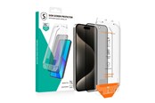 Mobil - Beskyttelsesglas - SiGN Privacy Screen Protector for iPhone 15 Pro - EZ Apply with Dust-Free Applicator - SNTP-IP15P-PR