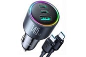 Elbil ladere - SiGN Car charger 145W with 2x USB-C & 1x USB-A - PD & QC3.0 - SN-CCN07