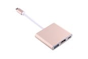 Skærmkabel - SiGN Adapter USB-C to HDMI - USB-A - USB-C - Black - PC0849J