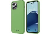 Mobil - Covers & Cases - SiGN Liquid Silicone Case for iPhone 14 Pro - Green - SN-SIL14PJGreen
