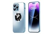 Mobil - Covers & Cases - SiGN Magnetic Case iPhone 15 Pro Max with lens protection and logo view - Blue - SN-TPU15PMB