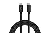 USB kabel - SiGN Fast Charging Cable USB-C to USB-C 60W - 3A - PD - 2m - Black - SNCAB-USBCCB-2