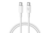 USB kabel - SiGN Fast Charging Cable USB-C to USB-C 60W - 3A - 1m USB-C PD - White - SNCAB-USBCCW