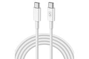 USB kabel - SiGN Fast Charging Cable USB-C to USB-C 60W - 3A - PD - 3m - White - SNCAB-USBCCW-2