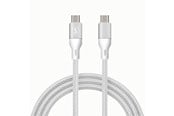 USB kabel - SiGN USB-C to USB-C cable 60W PD - 3m - White - SN-CC3300W