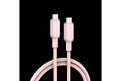 USB kabel - SiGN USB-C to USB-C cable 60W - 1m - Pink - SN-CC-60W