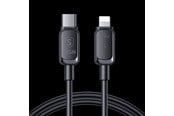 USB kabel - SiGN USB-C to Lightning Cable 20W - 0.25m - Black - SN-CL025BK