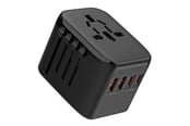 Mobil - Adaptere & Opladere - SiGN Universal Travel Adapter with USB ports - 20W - Black - SN-RESAD