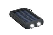 Powerbank - SiGN Powerbank with Solar cells - Black - 8000 mAh - SNPB-SOLC