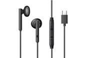 Hovedtelefoner/headset - SiGN USB-C Series Half In-Ear Wired Headphones - Black - SN-EC05-B