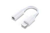Audio kabel - SiGN Lightning to 3.5mm AUX Adapter - White - SN-IPLH35AUX
