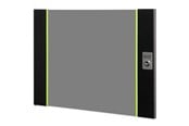 Rack skabe - DIGITUS Unique Series - front door - glass - 9U - DN-19 D-09-U-SW