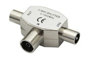 Kabel Organisering - Deltaco - splitter for TV - 2-way fully shielded - R00150039