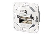 Netværkstilbehør - METZ CONNECT E-DAT flush mount outlet - 130C381200-I
