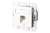 Netværkstilbehør - METZ CONNECT E-DAT flush mount outlet - 130C371102-I