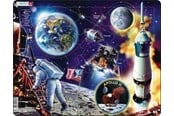 Puslespil - Larsen Puzzles Puslespil Apollo 11 - 50 brikker, Maxi (36.5x28.5 - NB5