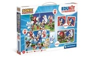 Brætspil - Clementoni EDUKIT 4in1 Sonic - 18318