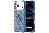 Mobil - Covers & Cases - GUESS 4G & Big Resin Logo Case for iPhone 17 Pro Max / 18 Pro Max - Light Blue - 3666339653712