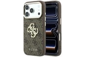 Mobil - Covers & Cases - GUESS 4G & Big Strass Logo Case for iPhone 17 Pro Max / 18 Pro Max - Brown - 3666339653033