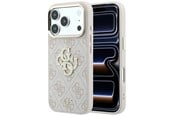 Mobil - Covers & Cases - GUESS 4G & Big Strass Logo Case for iPhone 17 Pro / 18 Pro - Pink - 3666339653101