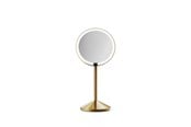 Makeupspejl - Simplehuman Sensor Mirror Fold sammenklappeligt kosmetikspejl – 5x – messingfinish - ST3082