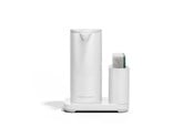 Sæbedispensere - Simplehuman genopladelig sensordispenser med svampeholder – hvid - ST1088
