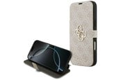 Mobil - Covers & Cases - GUESS Book 4G Metal Logo Case for iPhone 18 Pro Max / 17 Pro Max - Pink - 3666339673666