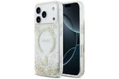 Mobil - Covers & Cases - GUESS Resin Bottom Glitter MagSafe Case for iPhone 18 Pro / 17 Pro - Gold - 3666339673574