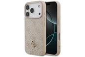 Mobil - Covers & Cases - GUESS 4G Small Classic Logo MagSafe Case for iPhone 18 Pro / 17 Pro - Pink - 3666339652463