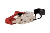 Netværkskabel - METZ CONNECT network connector - red - Rød - 130G405032-E