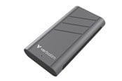 SSD - Verbatim TurboMetal SSD - 2TB - Grå - Ekstern - USB4 - 32022