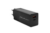 Mobil - Adaptere & Opladere - Qoltec Power Pro GaN oplader 52382 - 100W - USB-C og USB-A - Sort - 52382