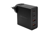 Mobil - Adaptere & Opladere - Qoltec Power Pro 52383 GaN strømadapter - 130 W - 2x USB-A, 2x USB-C - 52383