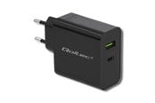 Mobil - Adaptere & Opladere - Qoltec USB-C strømadapter 51717 - 42 W - 1-port - Sort - 51717