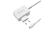 Bærbar Oplader - Qoltec 51039 USB-C strømadapter - 65 W - Hvid - 51039