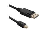 Skærmkabel - Qoltec DisplayPort 1.1-kabel - Mini DisplayPort til DisplayPort - 1.8 m - 50434