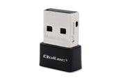 Netværksadapter (netkort, printserver mv.) - Qoltec 50664 USB 2.0 Wi-Fi 5 netværksadapter - 650 Mbps - Sort - 50664