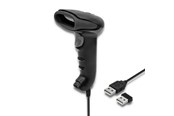 Systemtilbehør (kølepasta mv.) - Qoltec 50868 håndholdt stregkodescanner - 1D/2D laser - USB - Trådløs - 50868