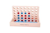 Brætspil - Bigjigs Wooden Game 4 in a Line - BJ699