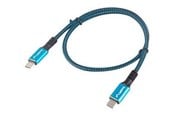 USB kabel - Lanberg - USB-C cable - USB-C to USB-C - 50 cm - CA-CMCM-45CU-0005-BK